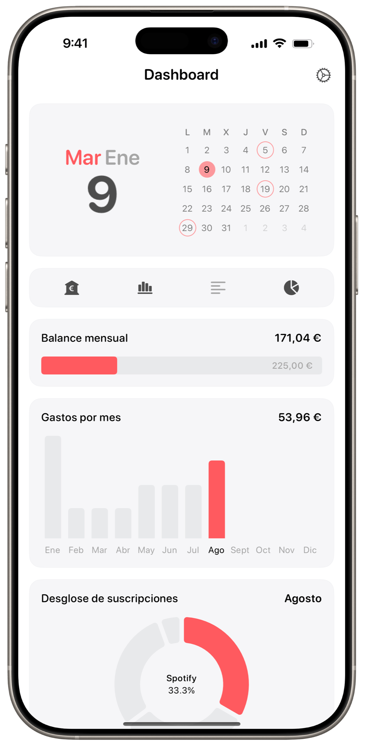 Dashboard preview