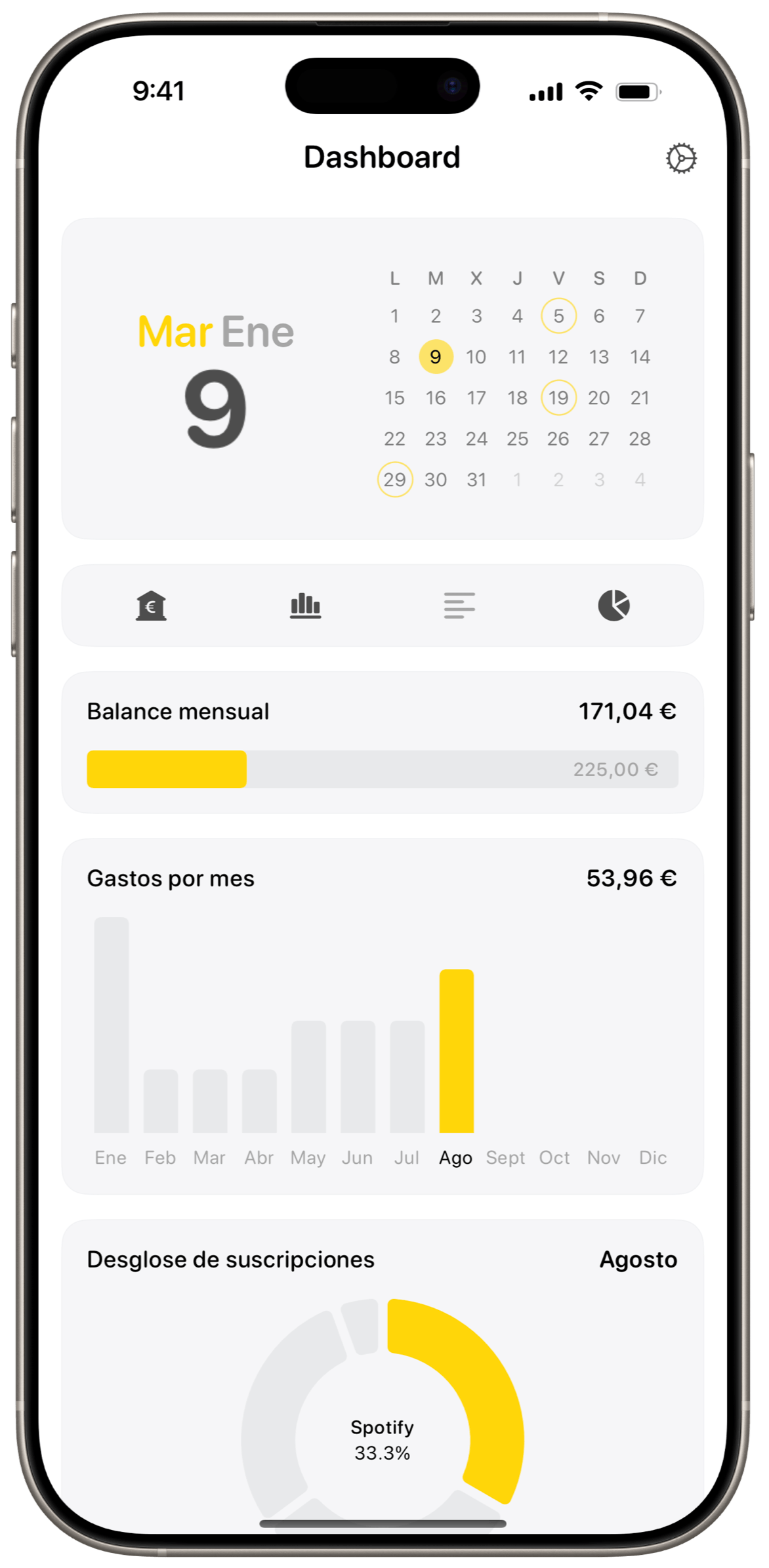 Dashboard preview