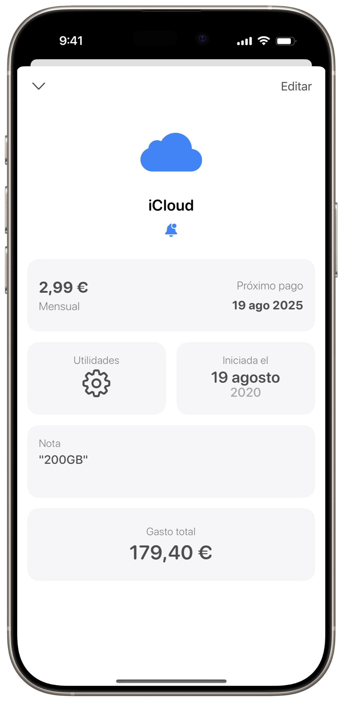 Subscription management